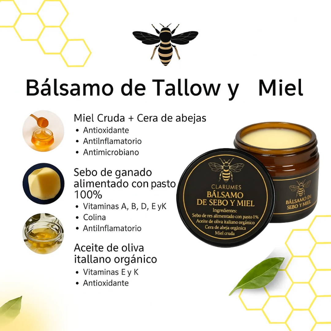 Clarumes® Bálsamo de sebo de res