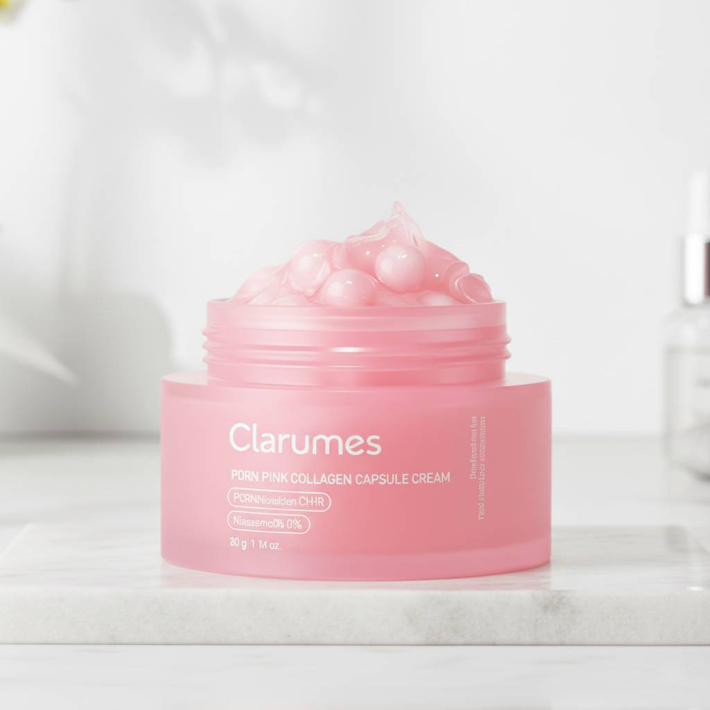 Crema Clarumes en cápsulas de colágeno PDRN